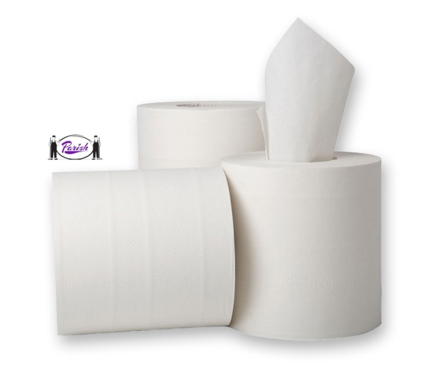 MARCAL 1PLY WHITE CENTER PULL  ROLL TOWEL 6/1000 