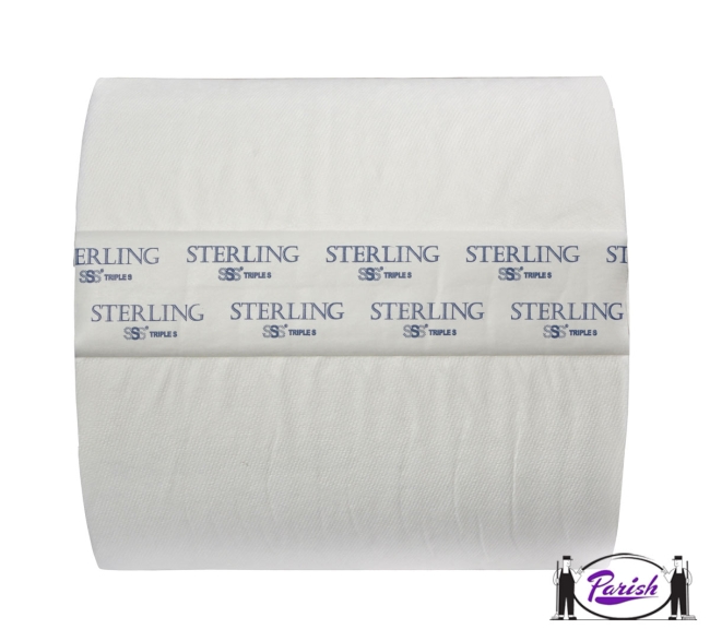 SSS STERLING SELECT WHITE ROLL  TOWEL 8&quot; 6/800