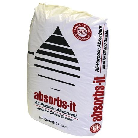 ABSORBS-IT OIL ABSORBENT (30#) 28QT BAG