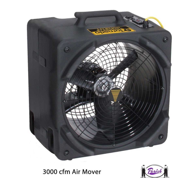 Piranha Axial Fan Blower, 3100 Cfm #98782