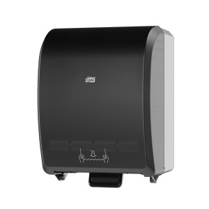 TORK BLACK MECHANICAL HANDS FREE TOWEL DISPENSER(REPLACES