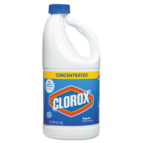 CLOROX CONCENTRATED BLEACH REGULAR SCENT 8/64OZ