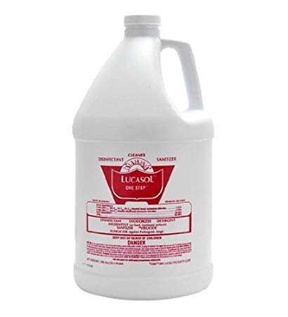 LUCASOL TANNING BED DISINFECTANT 4GAL/CS