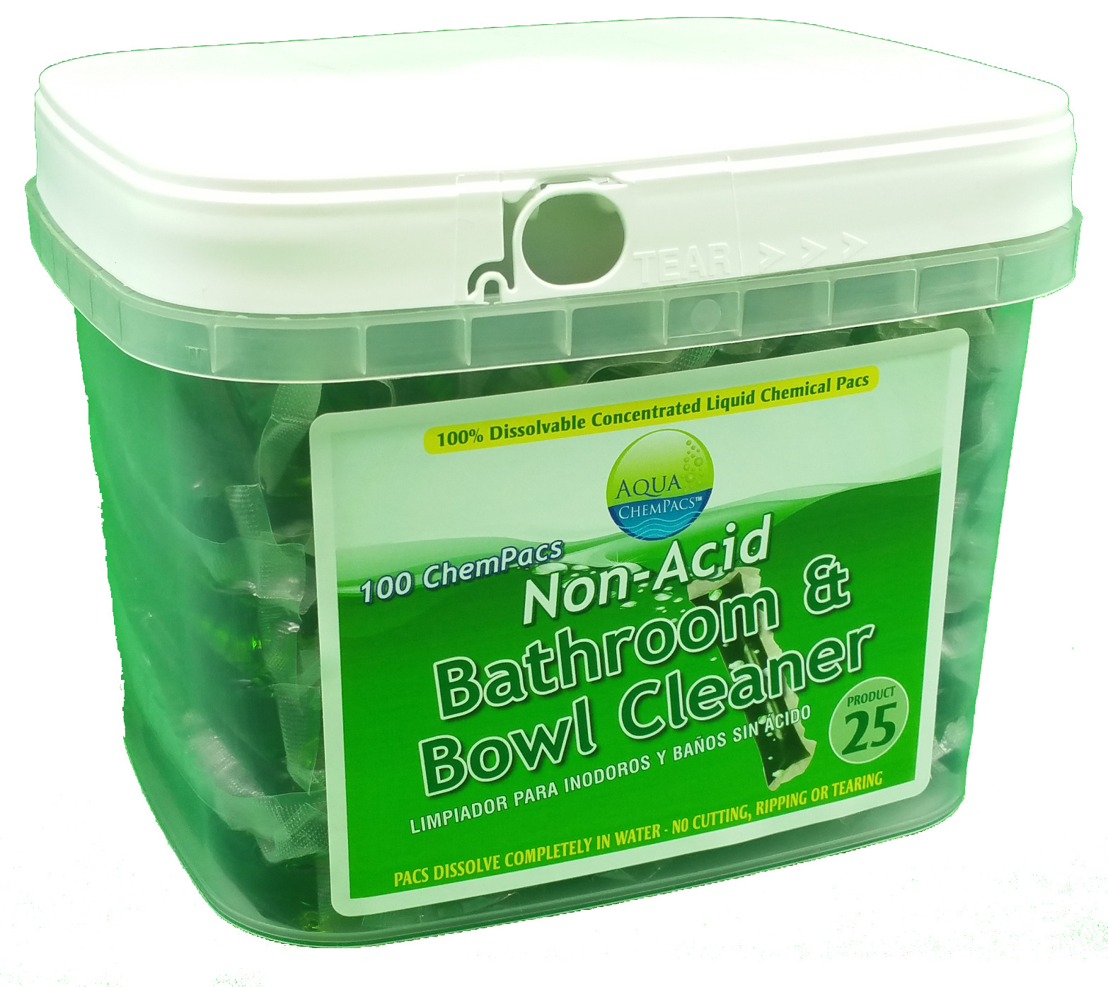 AQUA CHEMPACS NON ACID BOWL CLEANER(100)4-0622,9320960