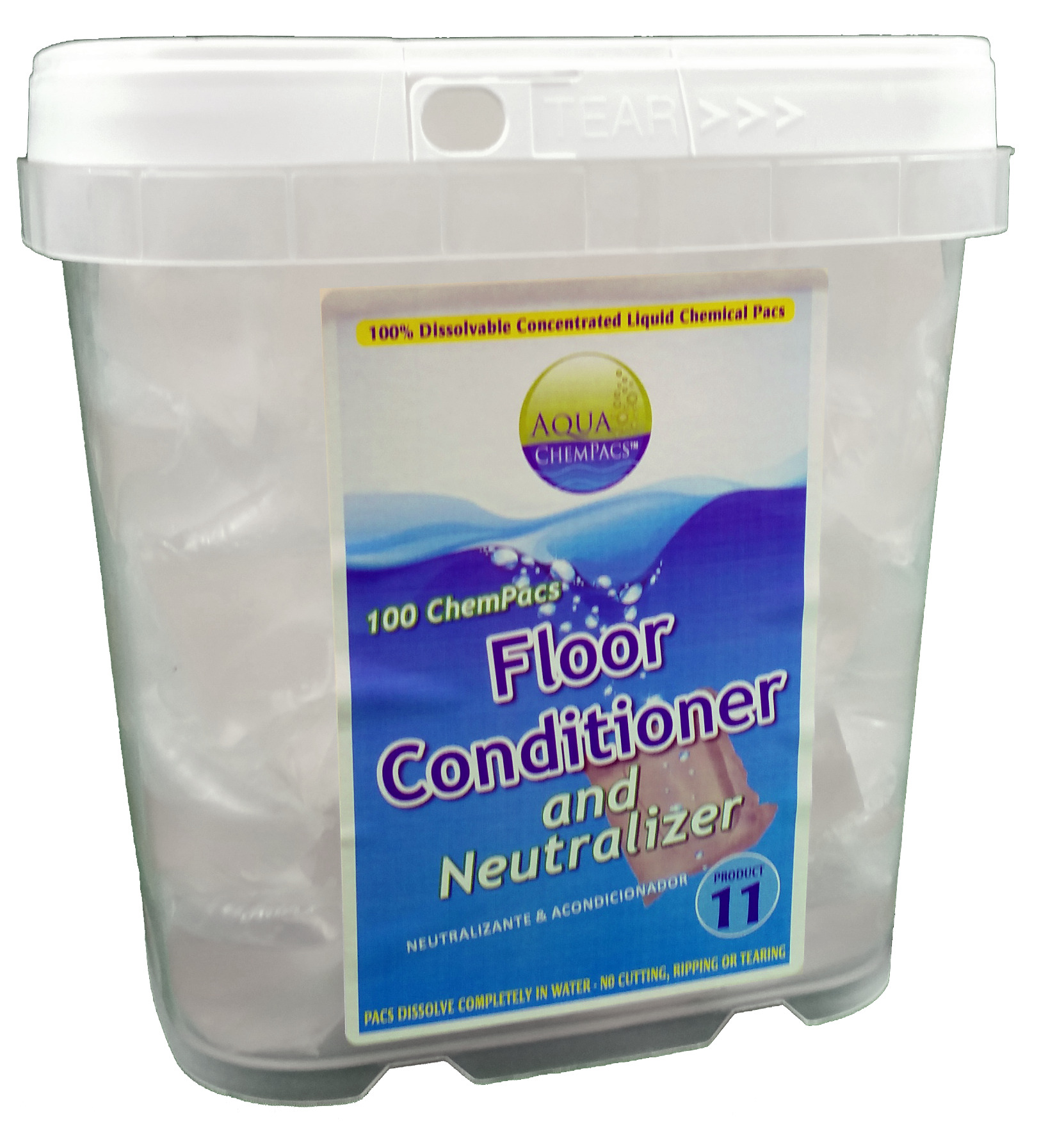 AQUA CHEMPACS FLOOR  CONDITIONER AND 