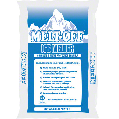 MELT OFF ICE MELTER 50#BAG 49BAGS/PALLET,SOLD BY PALLET