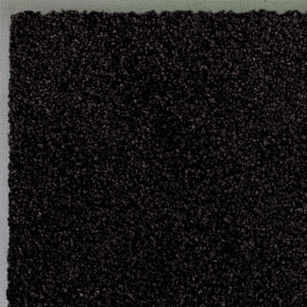 3X5 100 COLORSTAR CHARCOAL HEATHER MAT W/SMOOTH BACKING