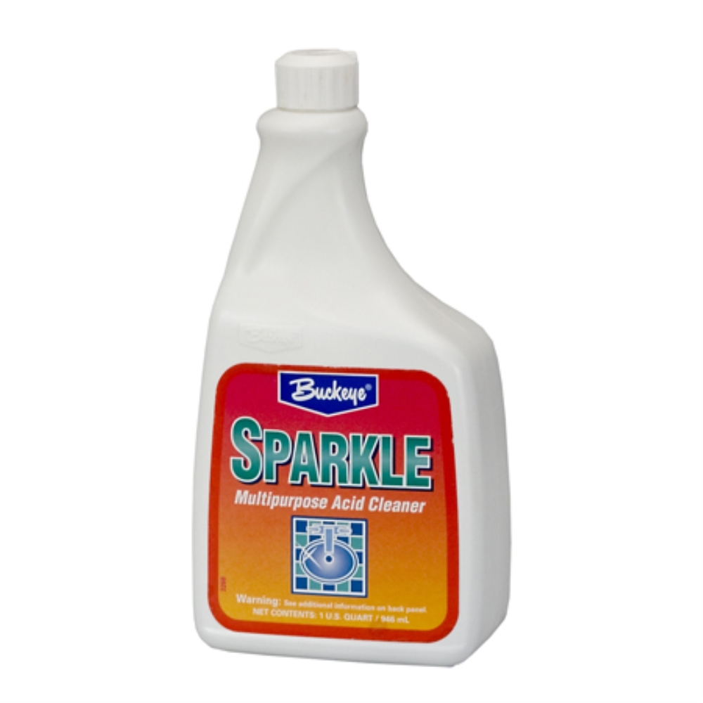 SPARKLE ACID BOWL CLEANER QTS 12/CS