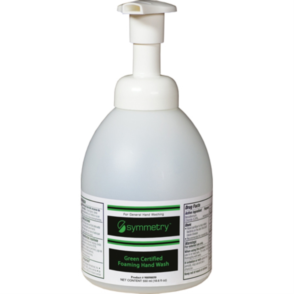 SYMMETRY GS FOAMING HAND WASH PUMP BOTTLE(12/550)