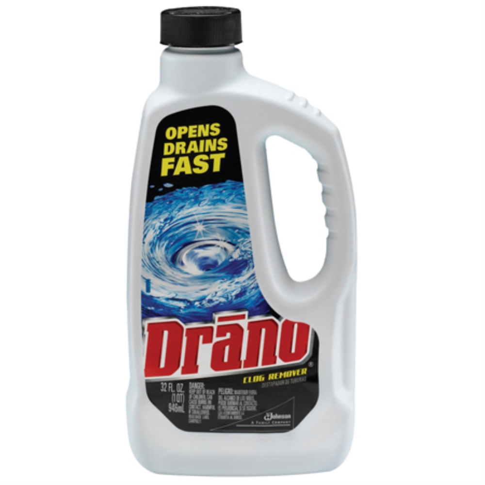 DRANO LIQUID DRAIN CLEANER 12/32OZ