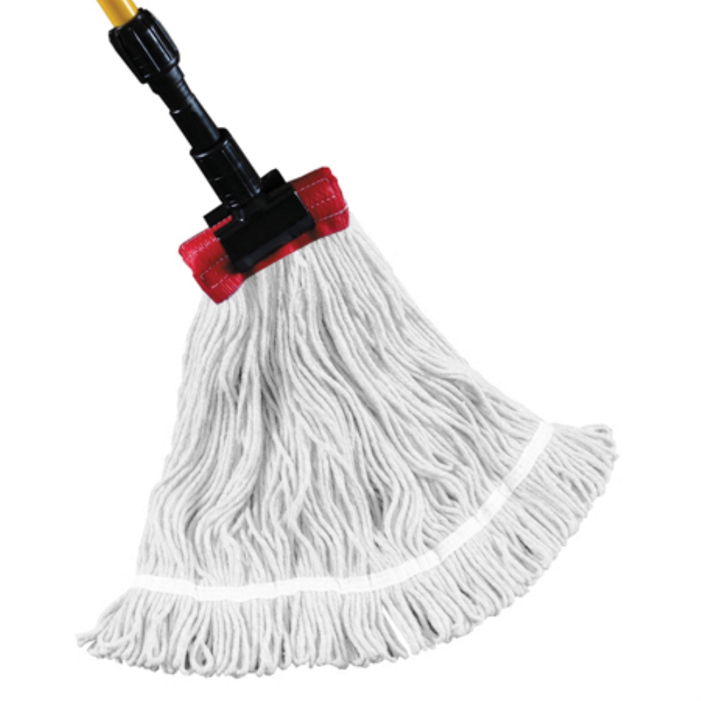 BRISTLES LARGE WHITE LOOPED  MOPS 12/CS #3142 JANICO