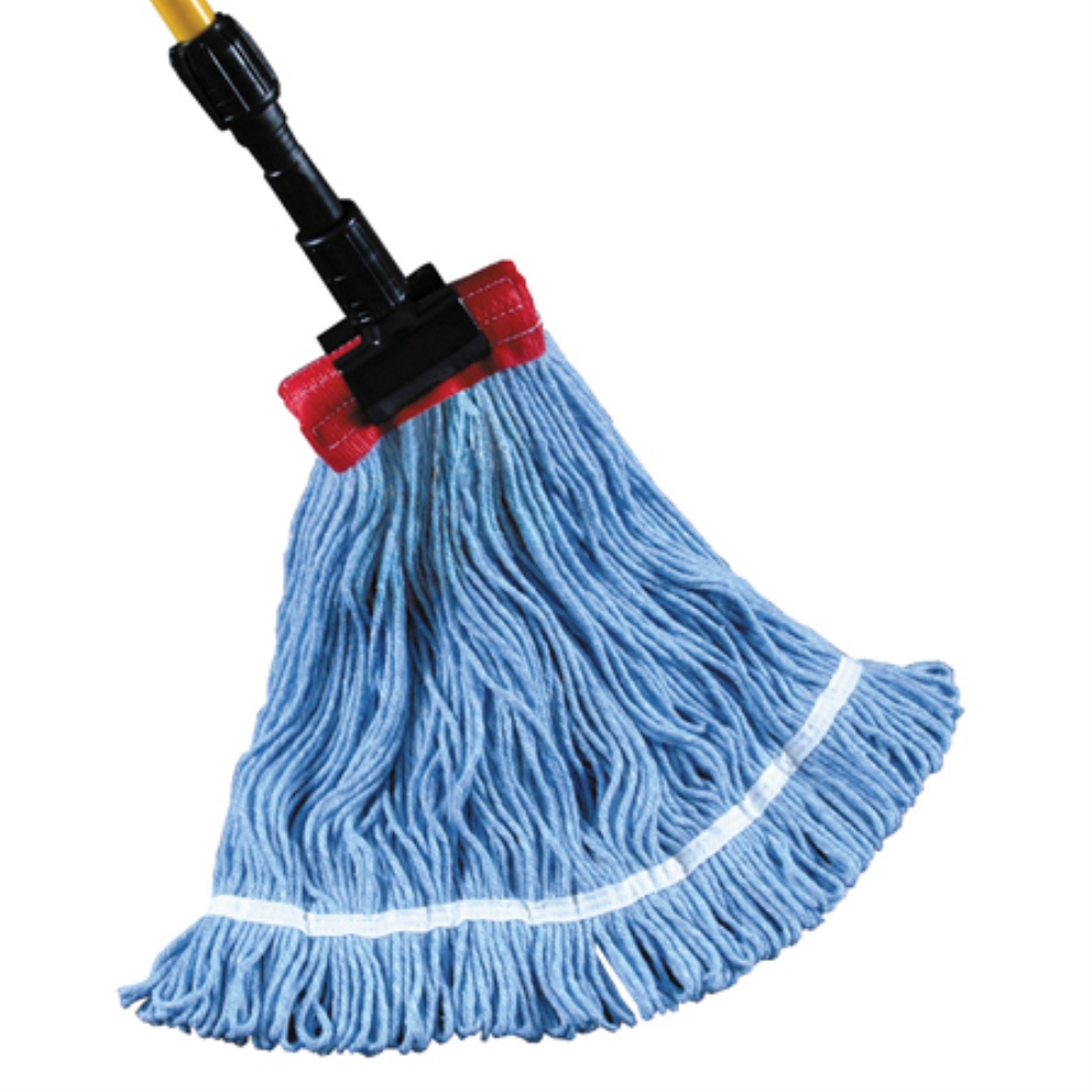 BRISTLES LARGE BLUE LOOPED  MOPS 12/CS #3042 JANICO