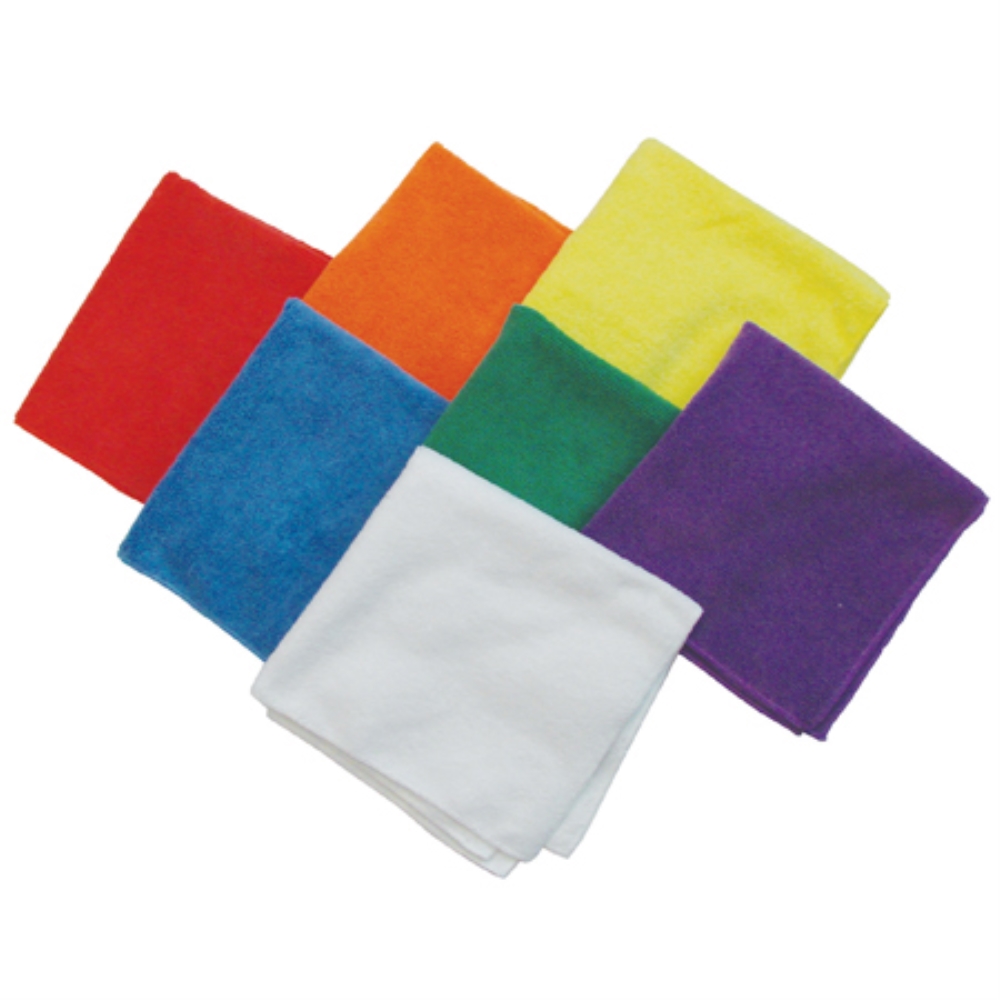 GS 16X16 WHITE MICROFIBER CLOTH