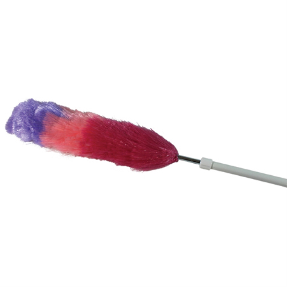 POLY WOOL DUSTER EXTENDS 52-84 INCHES,METAL HANDLE