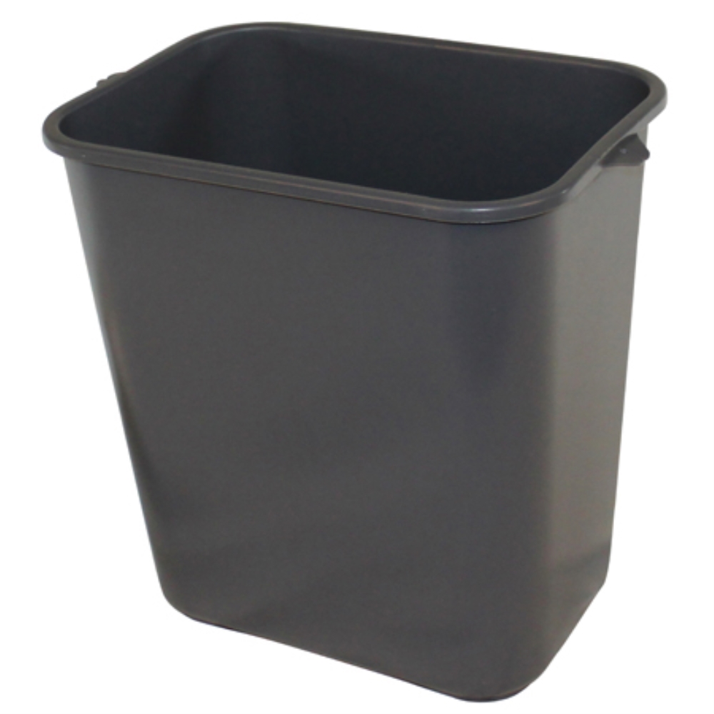 GRAY 28QT WASTEBASKET (2818GY)