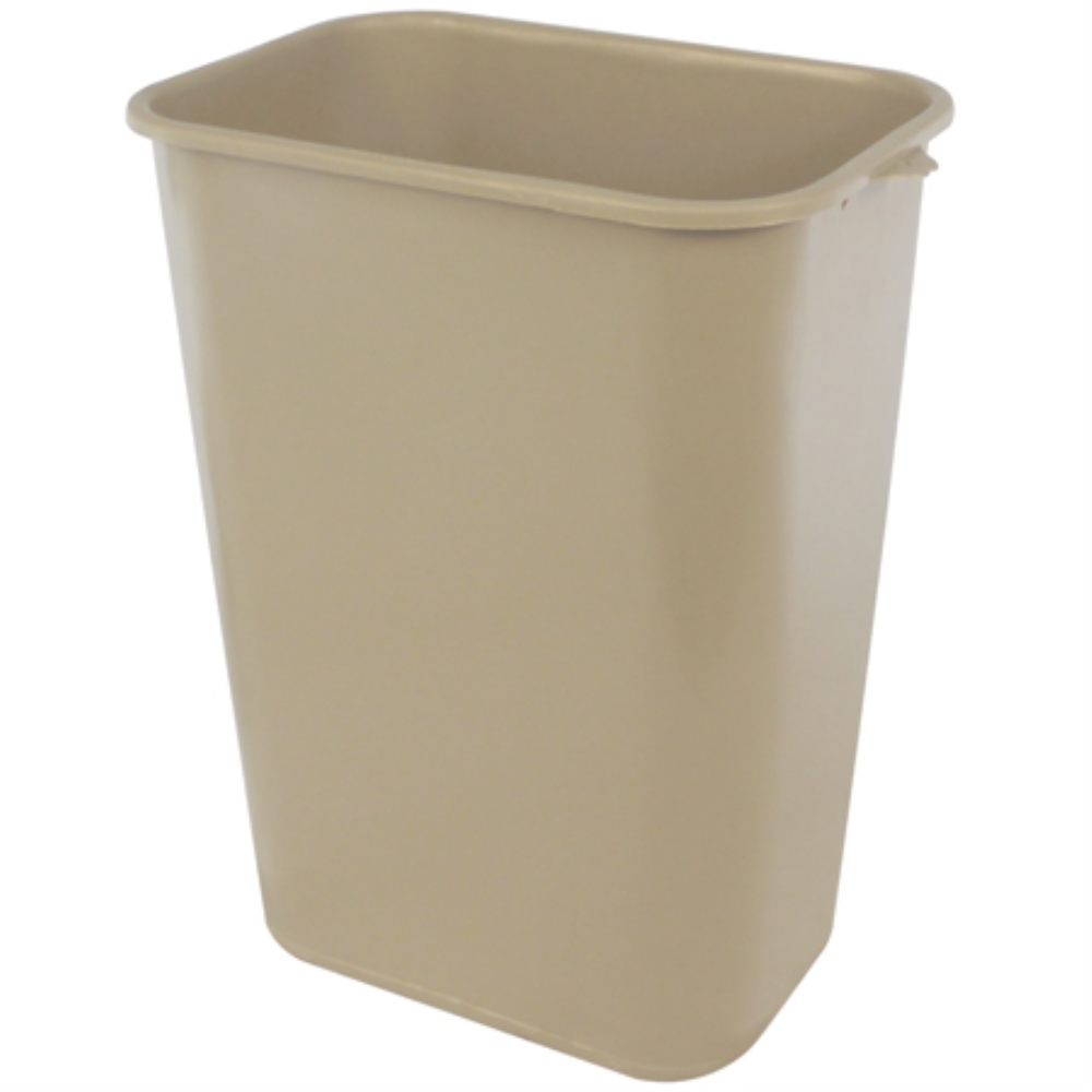 BEIGE 41QT WASTEBASKET (4114BEI)