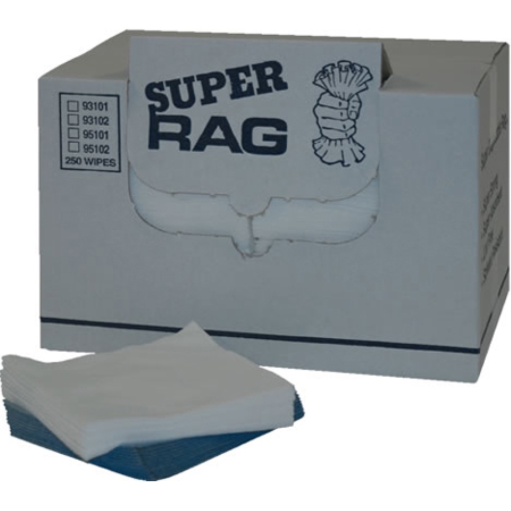 SUPER RAG BLUE WIPERS 12x17 (250)