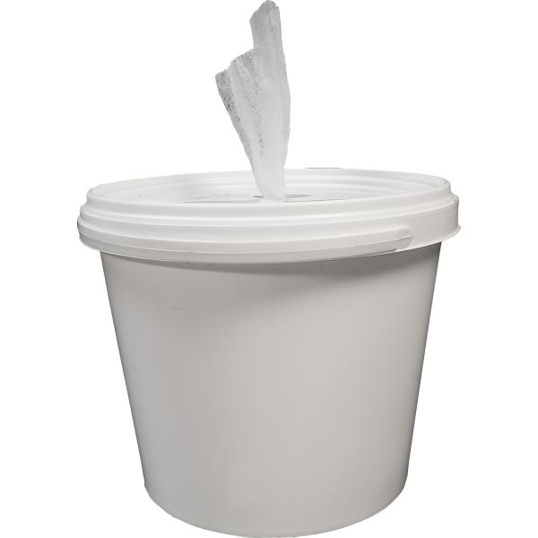 NPS SANITIZING BUCKET WIPE KIT (1.1GAL BUCKET WITH LID AND 1 