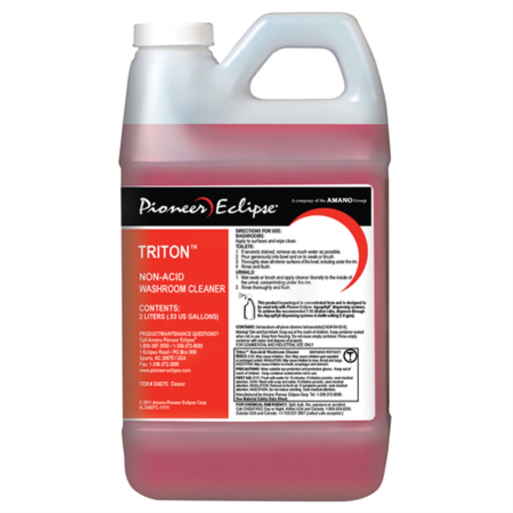 PE TRITON NON ACID WASHROOM CLEANER(4/2LITERS)