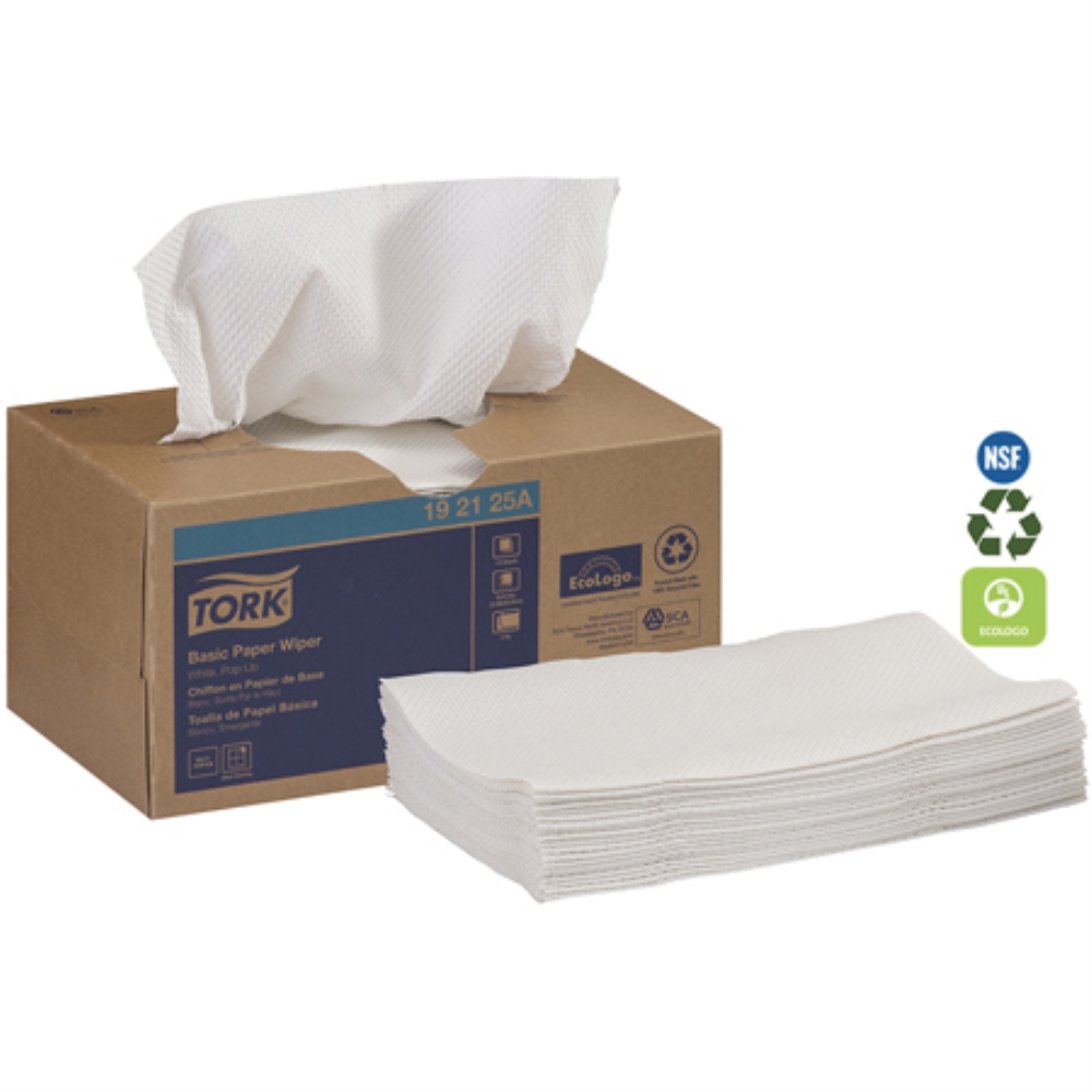 TORK 2PLY WHITE WIPER 320 POP UP BOX(15/125)