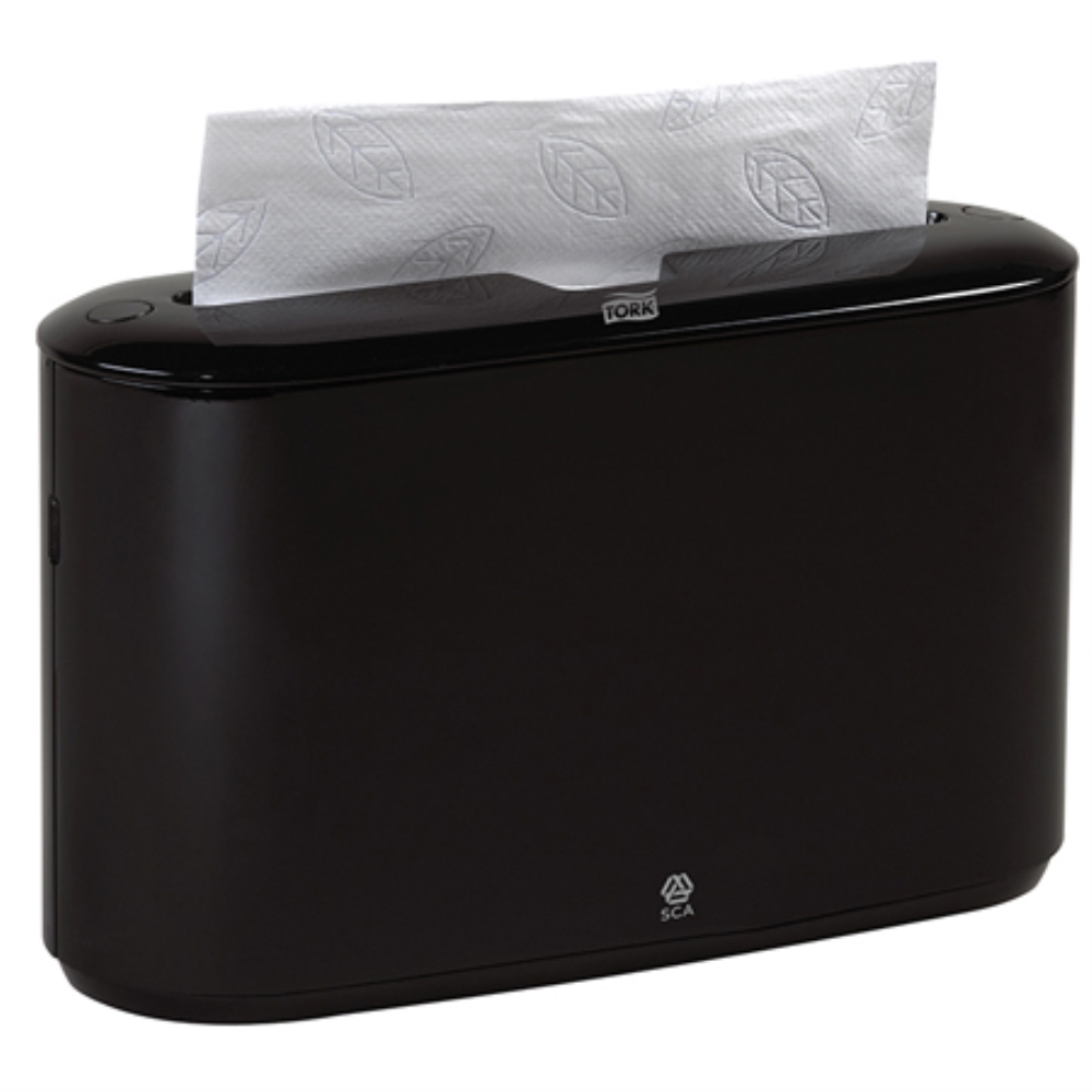 TORK XPRESS COUNTERTOP BLACK INTERFOLD/M-FOLD HAND TOWEL