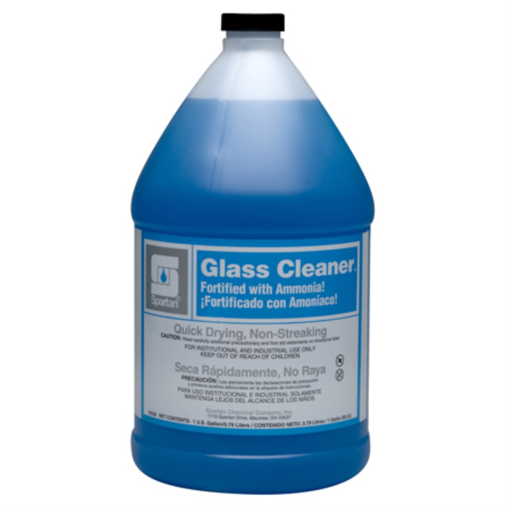 SPARTAN GLASS CLEANER  W/AMMONIA (4GAL/CS)