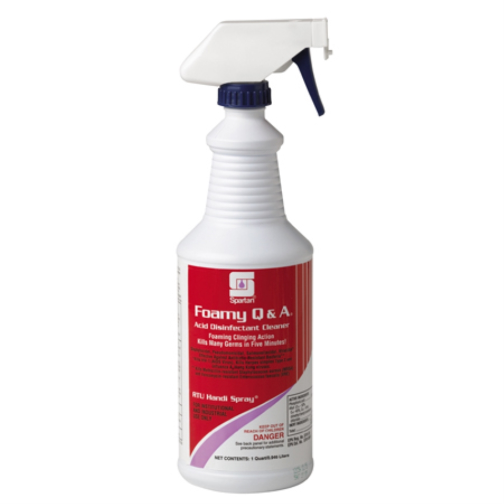 RTU FOAMY Q&amp;A ACID DISINFECTANT CLEANER(12)