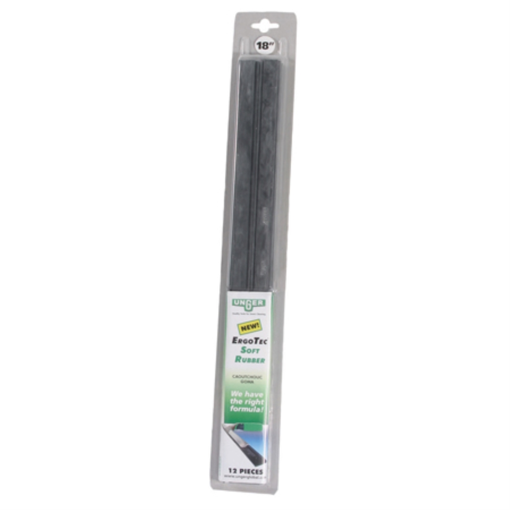 UNG 18&quot; ERGOTEC SOFT RUBBER SQUEEGEE BLADE